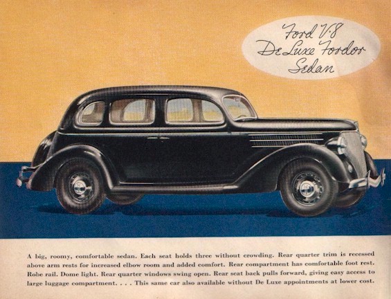 1936 Ford Brochure Page 3
